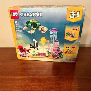 Lego Creator 3-in-1 Building Set #31158 Sea Animals 421pcs New
